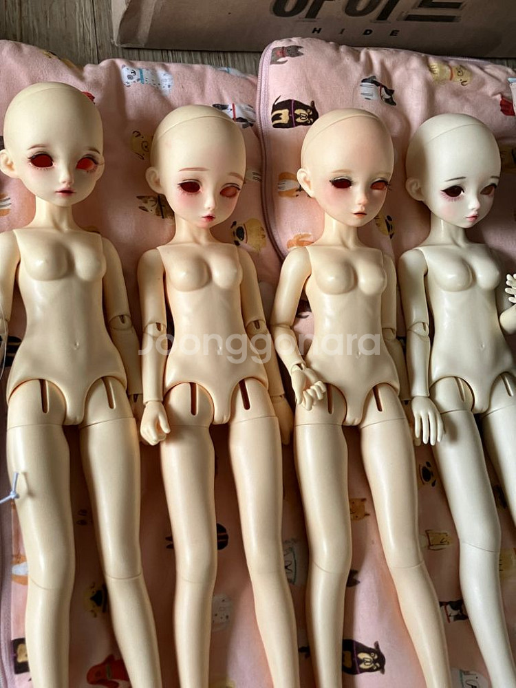 (급처)구체관절인형 5체,커스텀,가발,메이크업,옷 등등--2