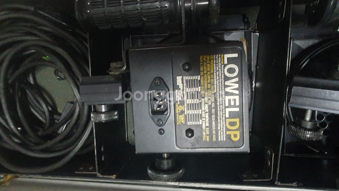 로웰 Dp 3대 텅스텐 조명기 세트--1