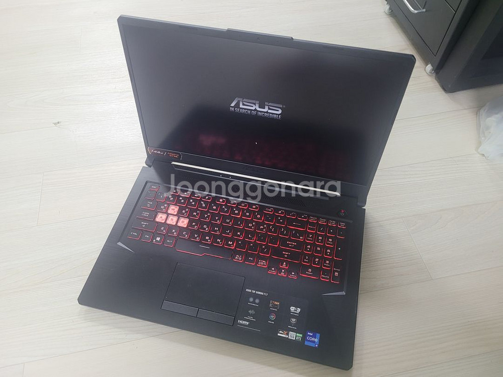 ASUS FX706H 11세대 i9--4
