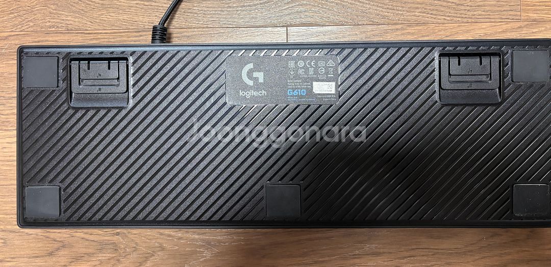 로지텍 g610 키보드(체리청축)--3