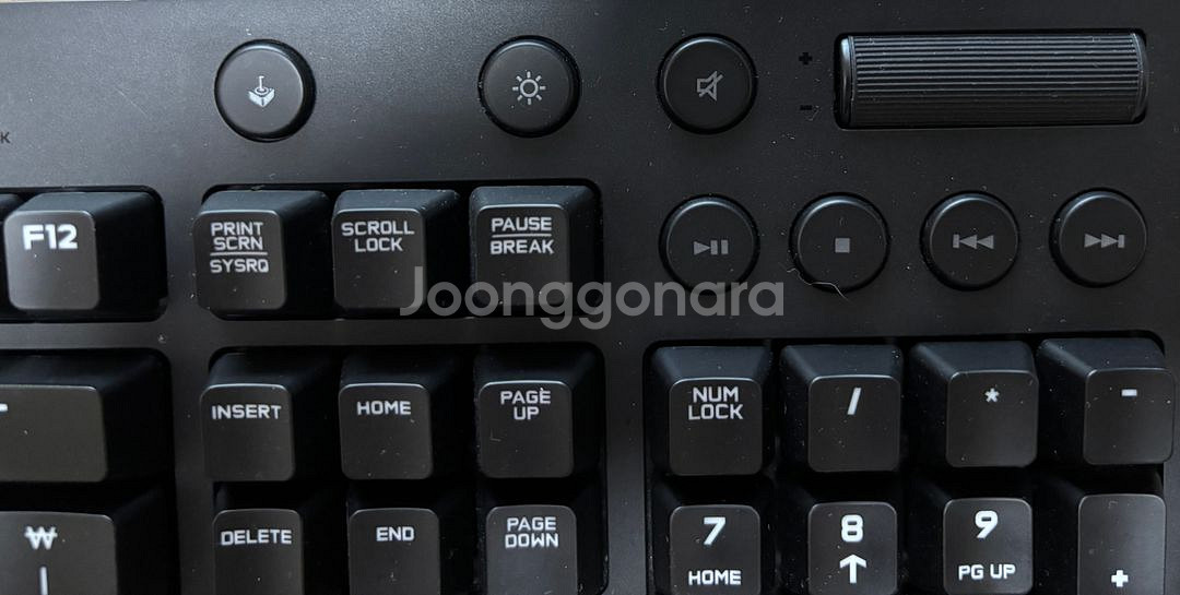 로지텍 g610 키보드(체리청축)--2