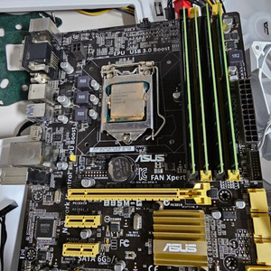 i7 4790, asus b85m, 램32기가 일괄