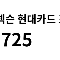 넥슨현대 포인트 급처!(85%) 부분 구매 가능