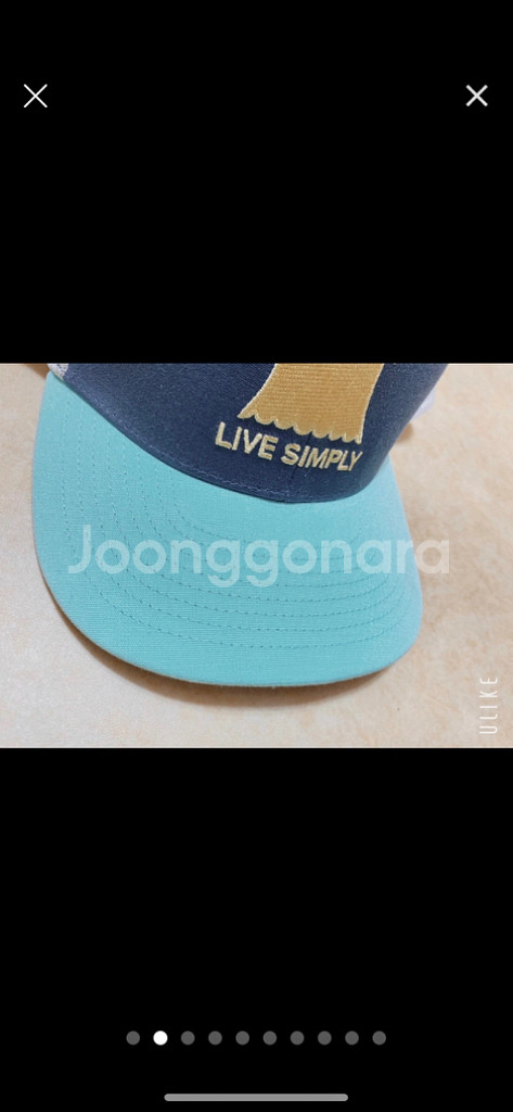 택달린 새제품 파타고니아 유기농 키즈 야구모자 아동모자--1