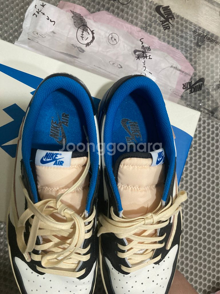 나이키 조던1 로우 프라그먼트 스캇 285--3