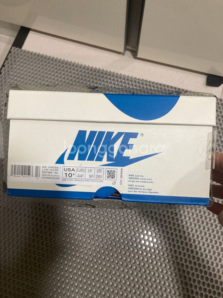 나이키 조던1 로우 프라그먼트 스캇 285--8