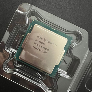 정품 인텔 코어 i7 6700K