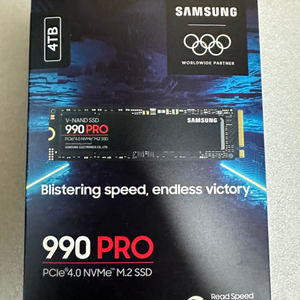 삼성 SSD 990 PRO M.2 NVMe 4TB
