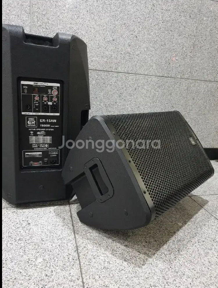 ER-15AW 스피커판매합니다..액티브앰프 내장형스피커--1
