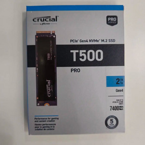 미개봉 Crutial T500 NVMe M.2 2TB