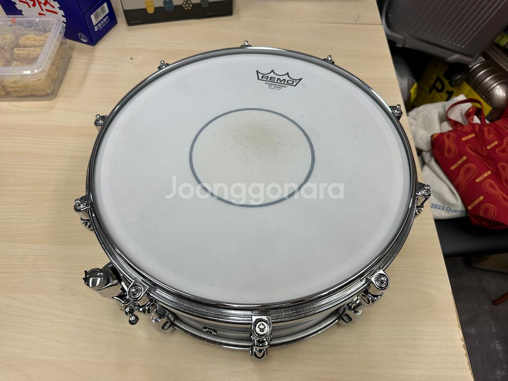 타마 스타포닉 알루미늄 스네어 14x6--1