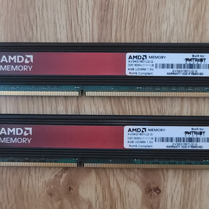 amd ddr3-1600 4gb 램