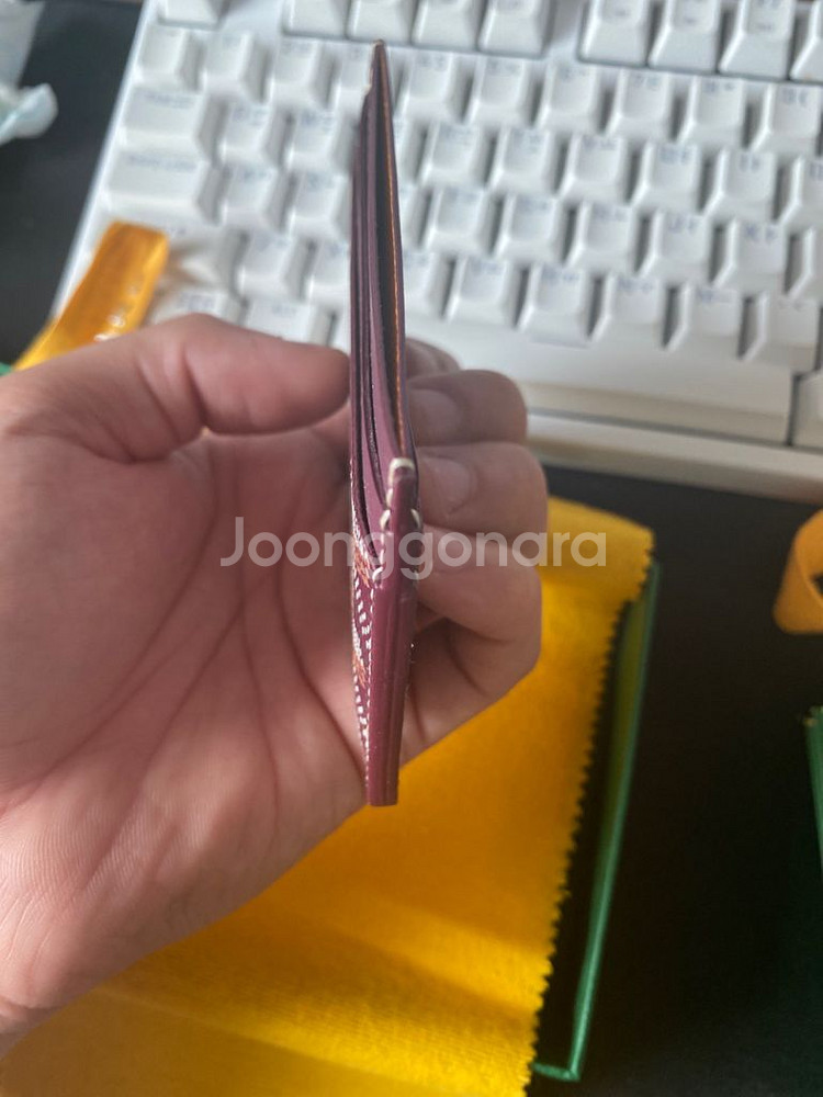 고야드 카드지갑 새상품 풀구성품--6