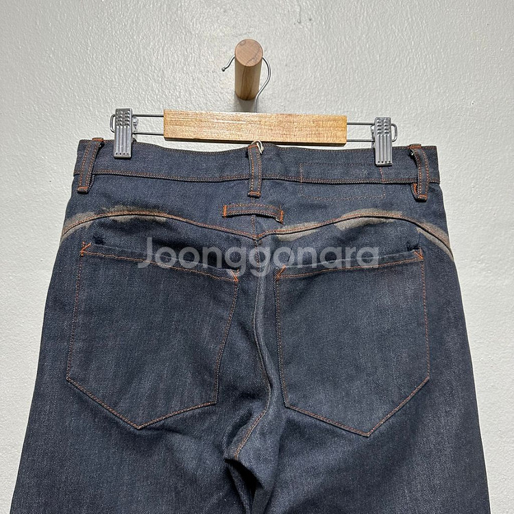 장폴고티에 레드스티치 생지 페인팅진--6
