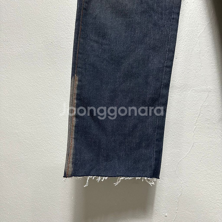 장폴고티에 레드스티치 생지 페인팅진--3