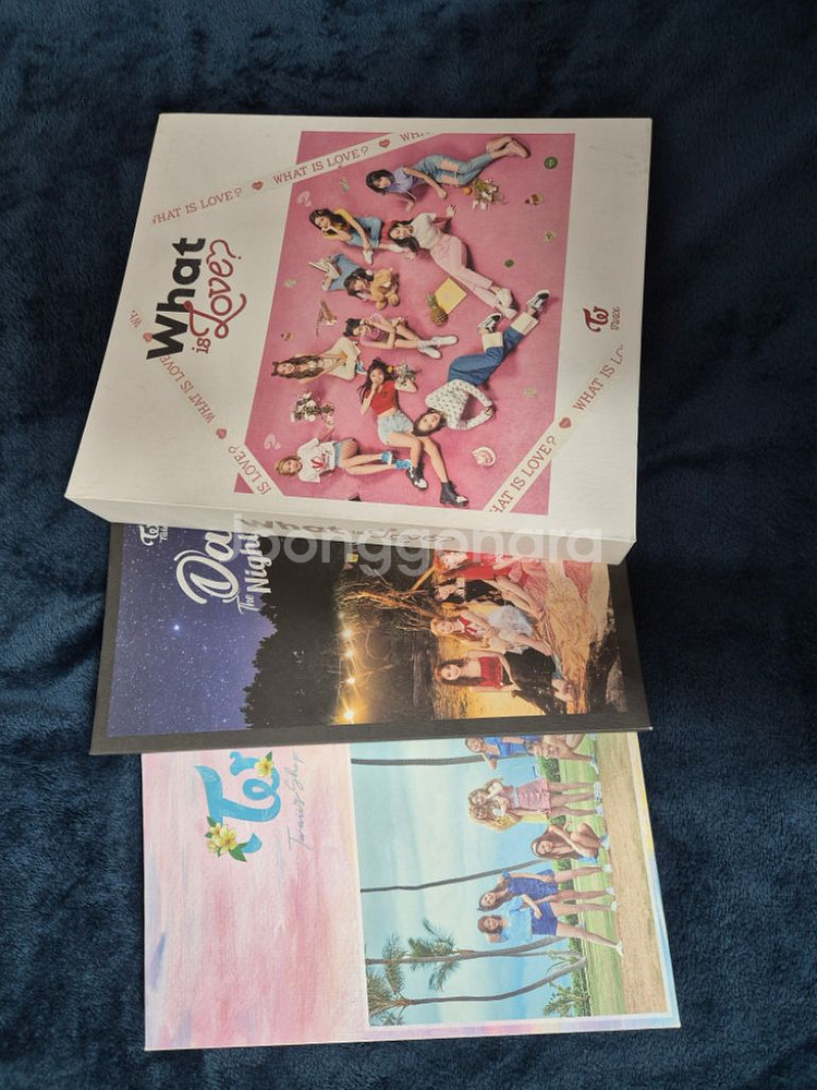 트와이스 콘서트 팬미팅 하와이 팝업 포토카드 일괄--1
