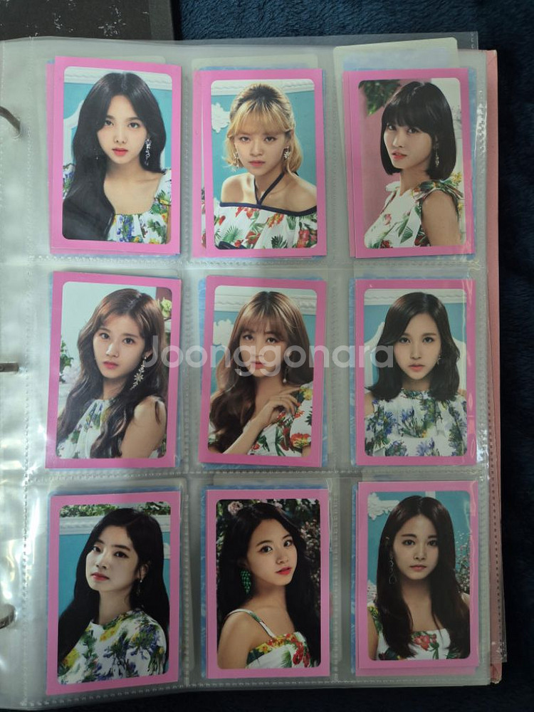 트와이스 콘서트 팬미팅 하와이 팝업 포토카드 일괄--5