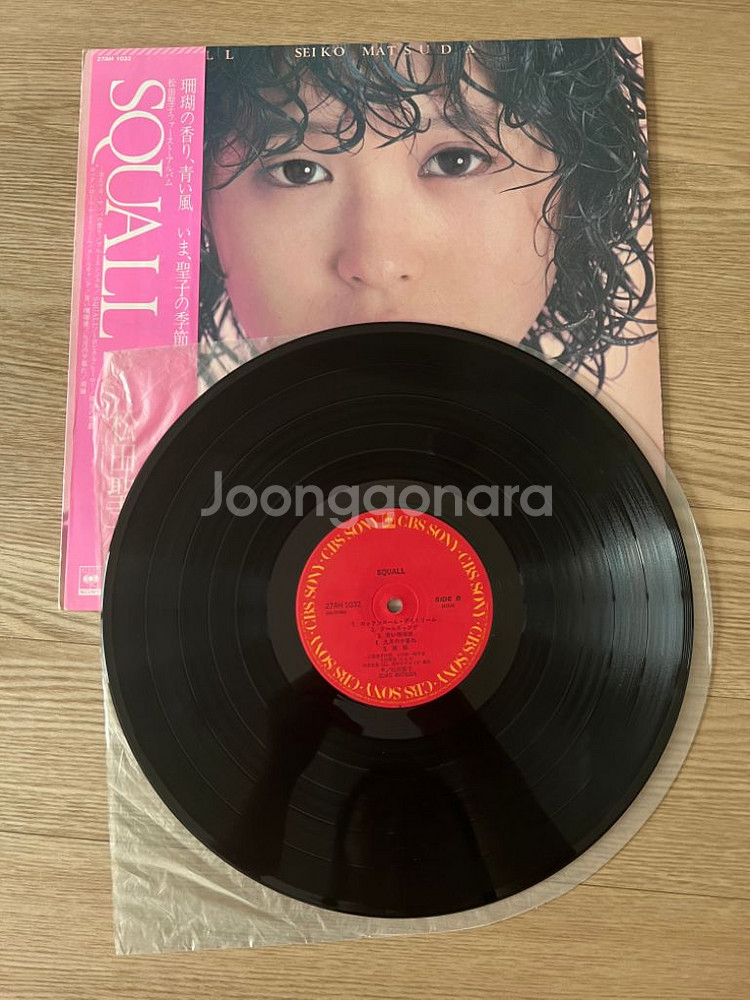 마츠다 세이코 squall 1집 lp--2