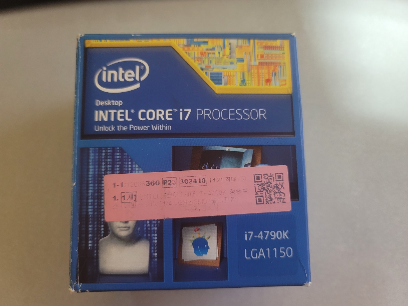 i7 4790k 풀박스 팝니다.