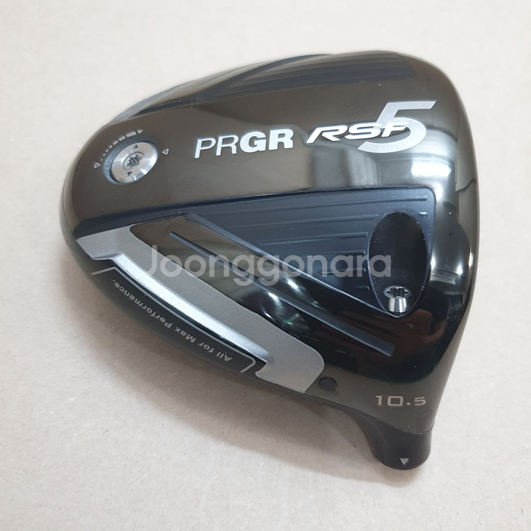 PRGR RS5 F 10.5도 드라이버 헤드--1