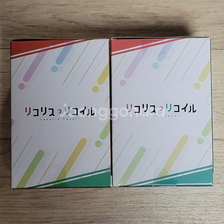 후류 힛카게 피규어 리코리스 리코일 2종세트 미개봉판매--4