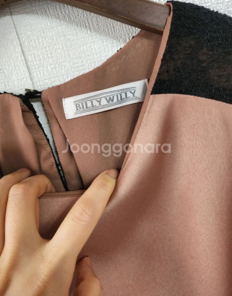 <77> 빌리윌리 민소매 레이스 원피스 하객원피스--1