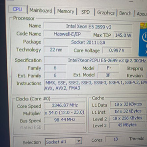 2699v3 듀얼제온 본체