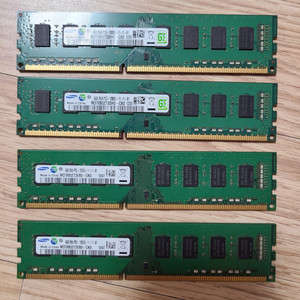 삼성 DDR3 12800U 4GB 4개 팝니다