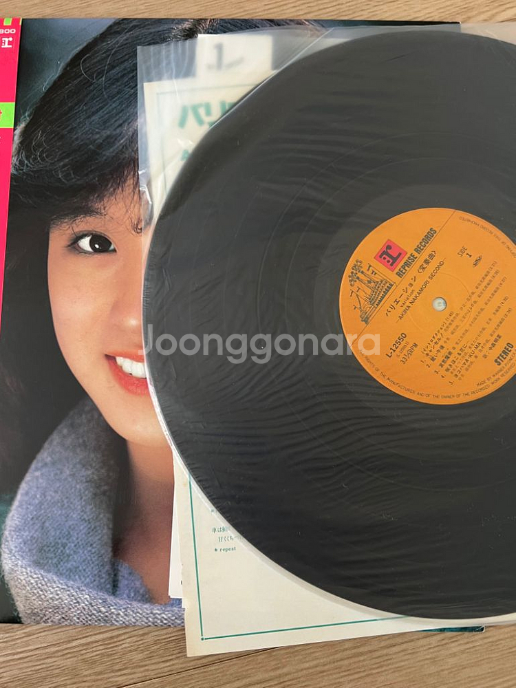 나카모리 아키나 Variation lp 소녀 A 수록--5