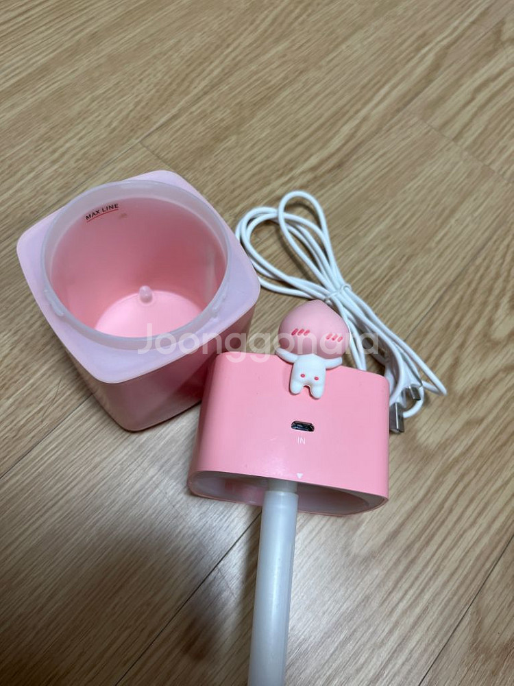 카카오프렌즈 어피치 미니 led 무드등 가습기--2