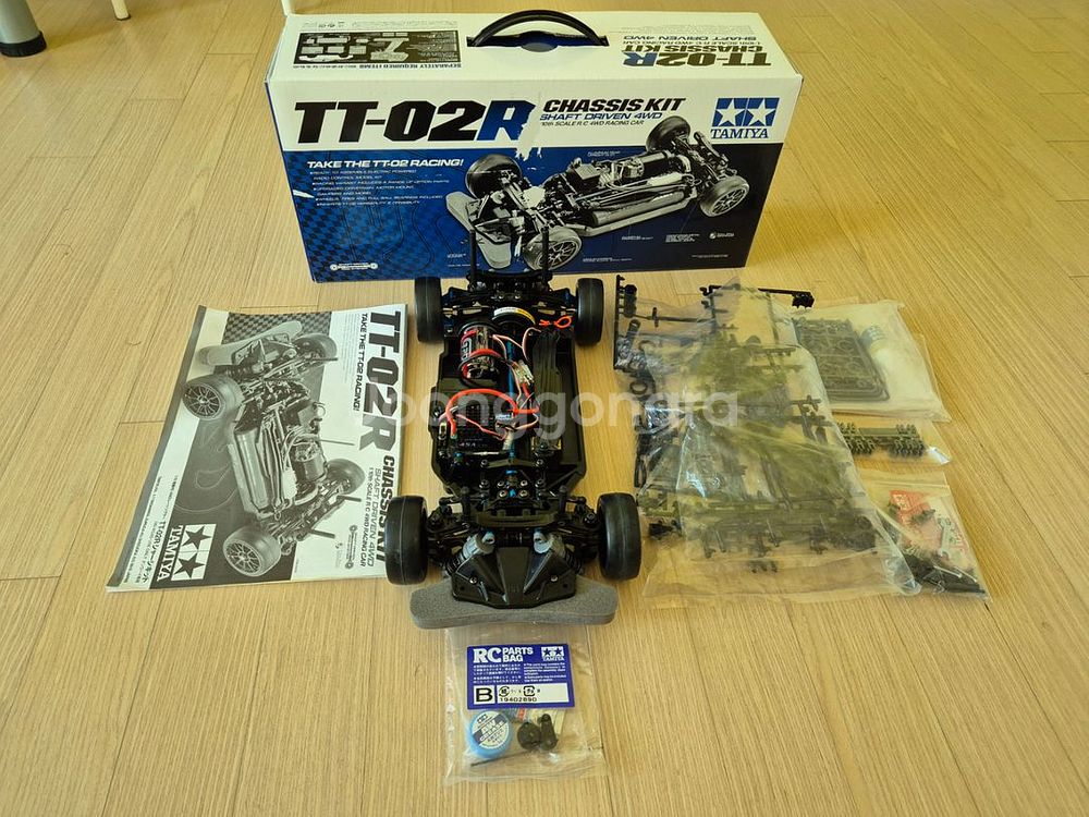 타미야 RC TT02 R 샤시.--1