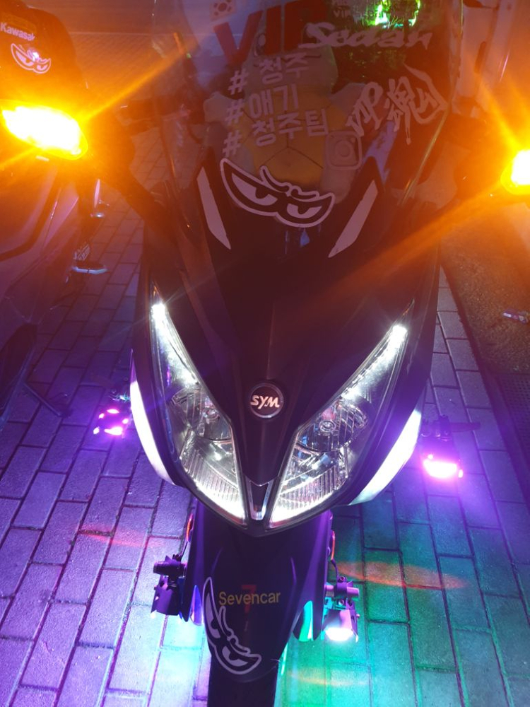 조이맥스125 풀튜닝 이미지