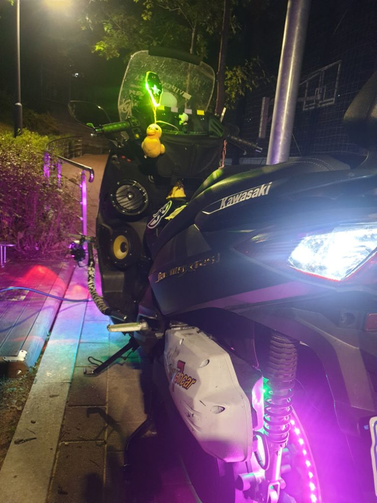 조이맥스125 풀튜닝 이미지