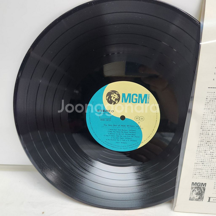 행크 윌리엄스 Hank Williams lp--6