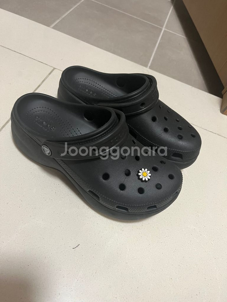 크록스 클래식 플랫폼 클로그--1