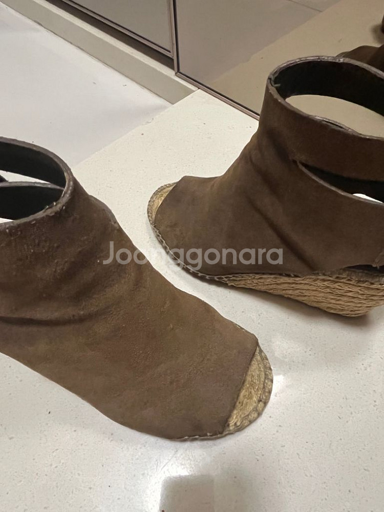 타임 스웨이드 웻지힐--5