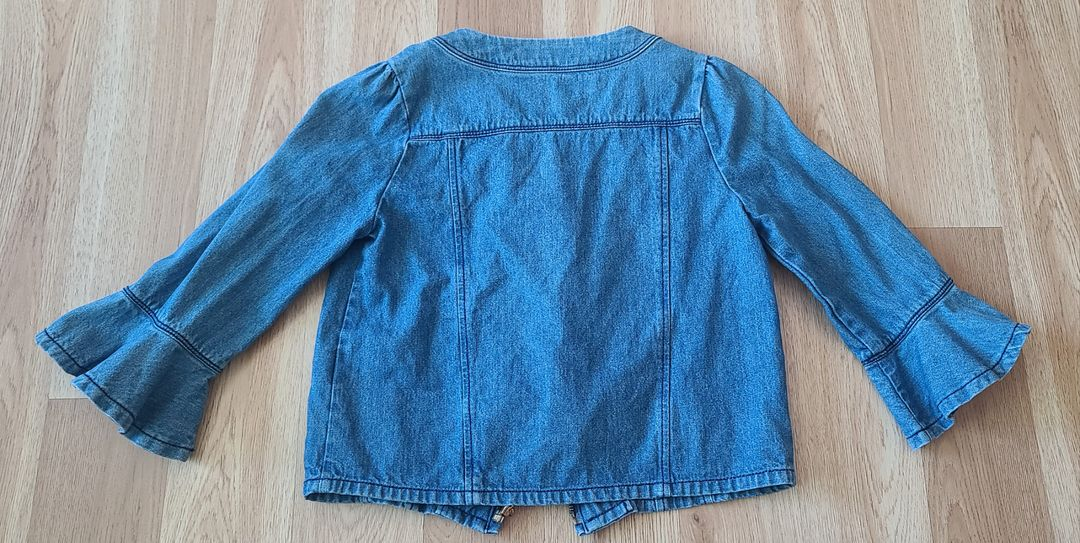프렌치캣 칠부소매 청 재킷 130--1