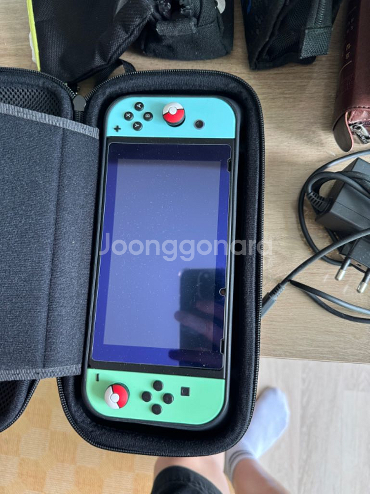 닌텐도스위치 동물의숲 에디션 상태매우좋음 풀박스--1
