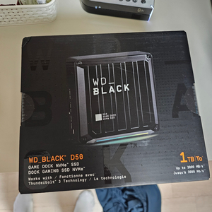 (국내90만)wd d50 게임독 팝니다 ssd1tb