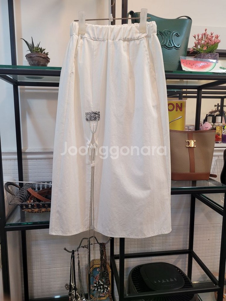 SALE 최고급면 밴딩 면스커트--8