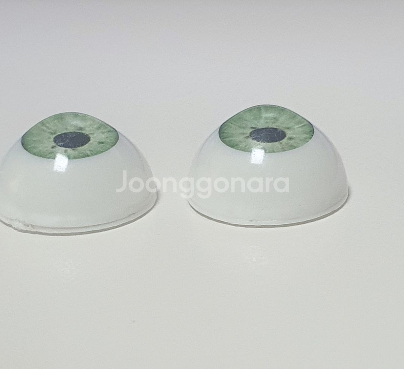 구체관절인형 초록 그린 안구 14mm--2