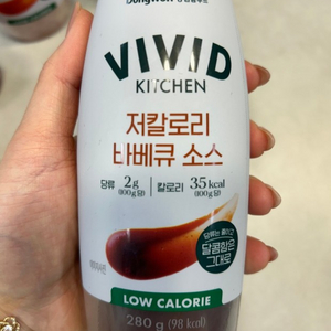 비비드키친 저칼로리 바베큐 소스