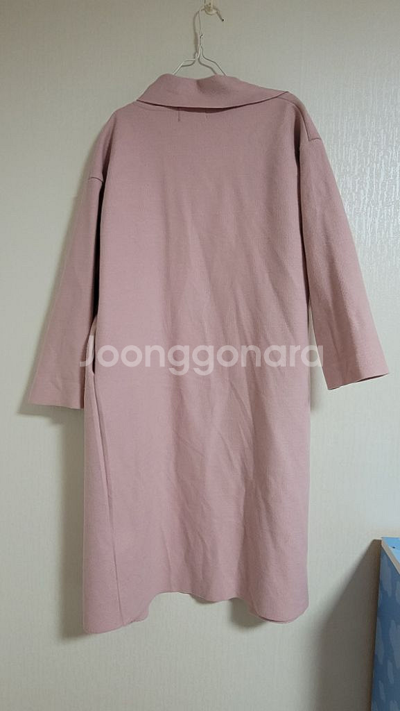 모노 스트릿) 핑크 롱 가디건--1