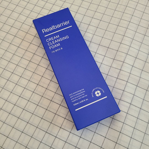 [새상품] 리얼베리어 크림 클렌징 폼 120ml