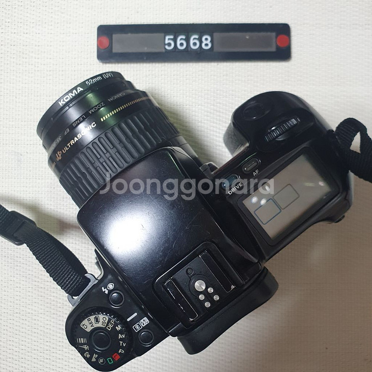 캐논 EOS 100 QD 필름카메라 35~80 줌렌즈--2