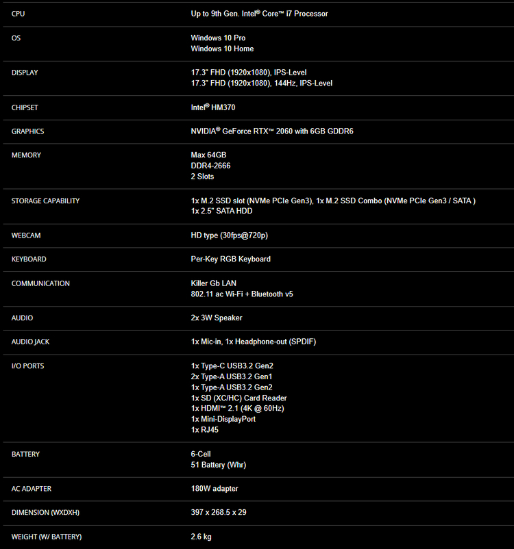 msi leopard g75 게이밍노트북--2