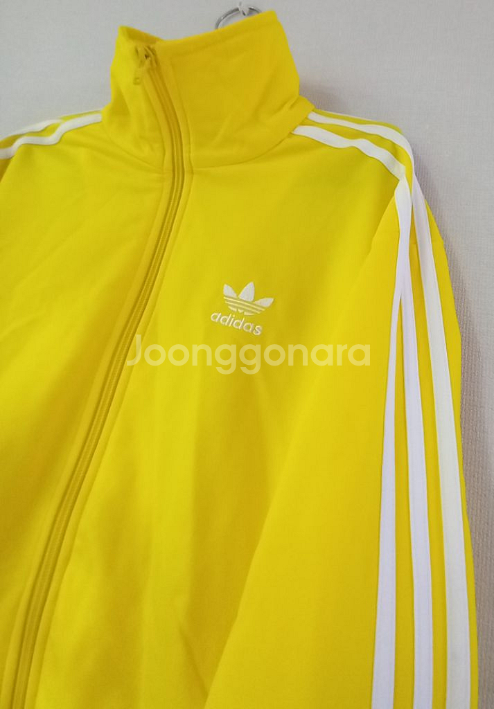 아디다스 파이어버드 노흰 노랑 트랙탑 져지집업 95--1