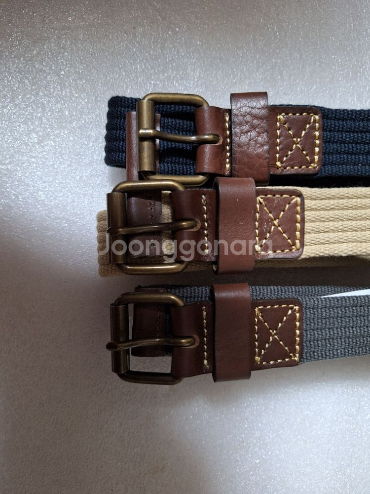 # 벨트(F 웨빙 타입) 새상품 3종 15,000원--1
