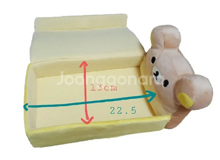고전 리락쿠마 침대 인형세트 소품함 희귀/코리락쿠마--2