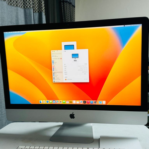 iMac 인텔27형 5K(애플키보드,트랙패드2) 201